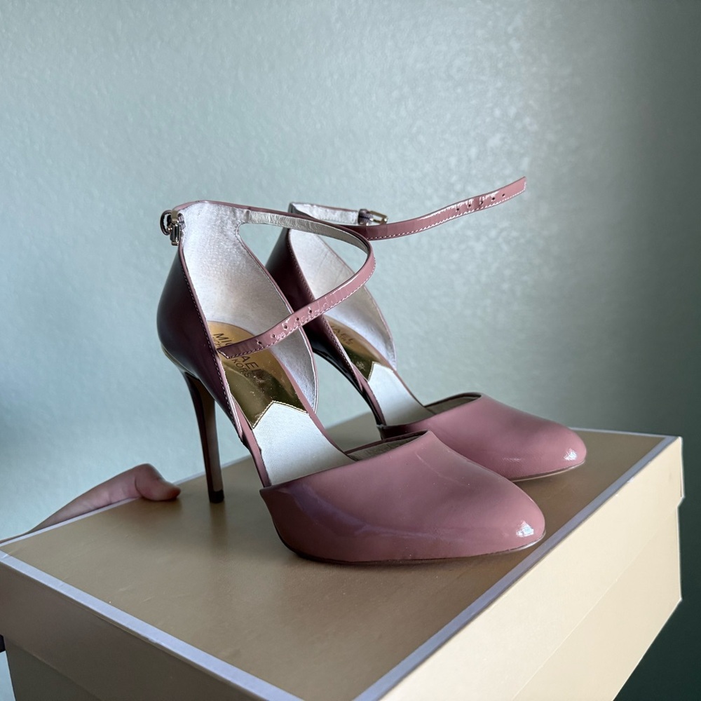Michael Kors Pink Strappy Heels